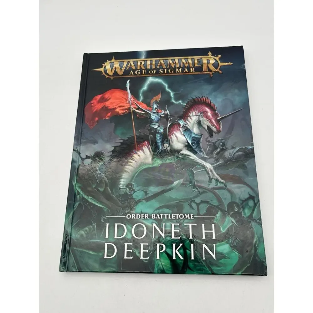 Warhammer Age of Sigmar: Order Battletome: Idoneth Deepkin Hardcover 2018 VG